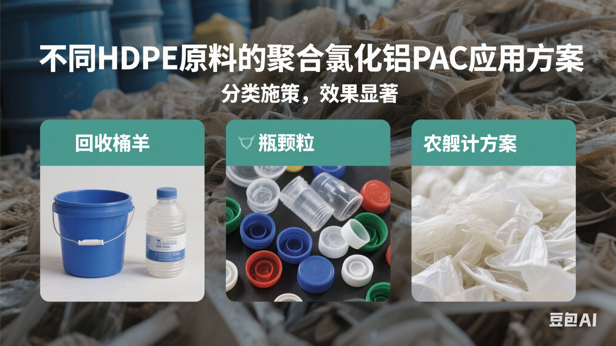 HDPE塑料清洗聚合氯化鋁